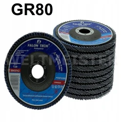 TARCZA DO SZLIFOWANIA STALI NIERDZEWNEJ 125 GR80