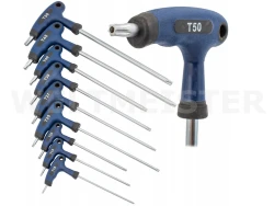 WKRĘTAKI WYKRĘTAKI TORX KLUCZE ŚRUBOKRĘTY T 9szt