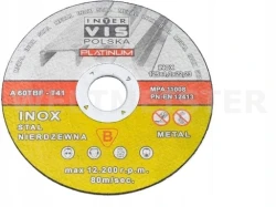Tarcza do metalu Inox 125/1