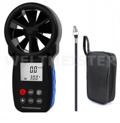 ANEMOMETR Z MIERNIK WIATRU TEMPERATURY WIATROMIERZ