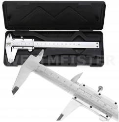 SUWMIARKA ANALOGOWA MANUALNA 150MM METALOWA +ETUI