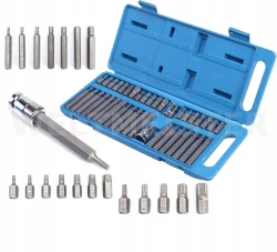 ZESTAW BITÓW IMBUS TORX SPLINE 40 CZĘŚCI