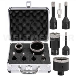 Otwornice diamentowe do gresu i betonu 5 szt. FT05DH Falon-Tech