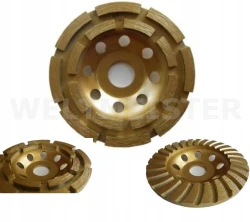Tarcza do szlifowania betonu segment 125 mm Mastiff