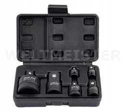 Zestaw redukcje Adaptery Udarowe 6 szt. 1/4 - 3/8 - 1/2 - 3/4