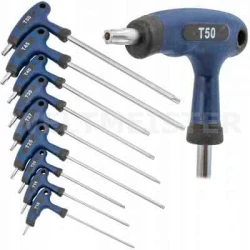 Wkrętaki Klucze Wykrętaki Torx Młoteczki T10-T50
