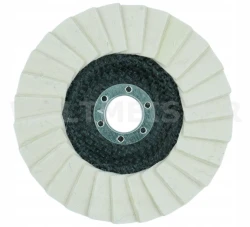 Tarcza listkowa filcowa lamelka polerka 125 mm