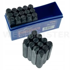 ZNACZNIKI NUMERATORY 27 NUMERATOR LITERY 10mm