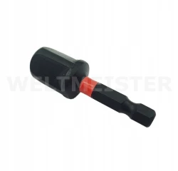 Redukcja udarowa adapter 1/4 hex na 1/2 kwadrat